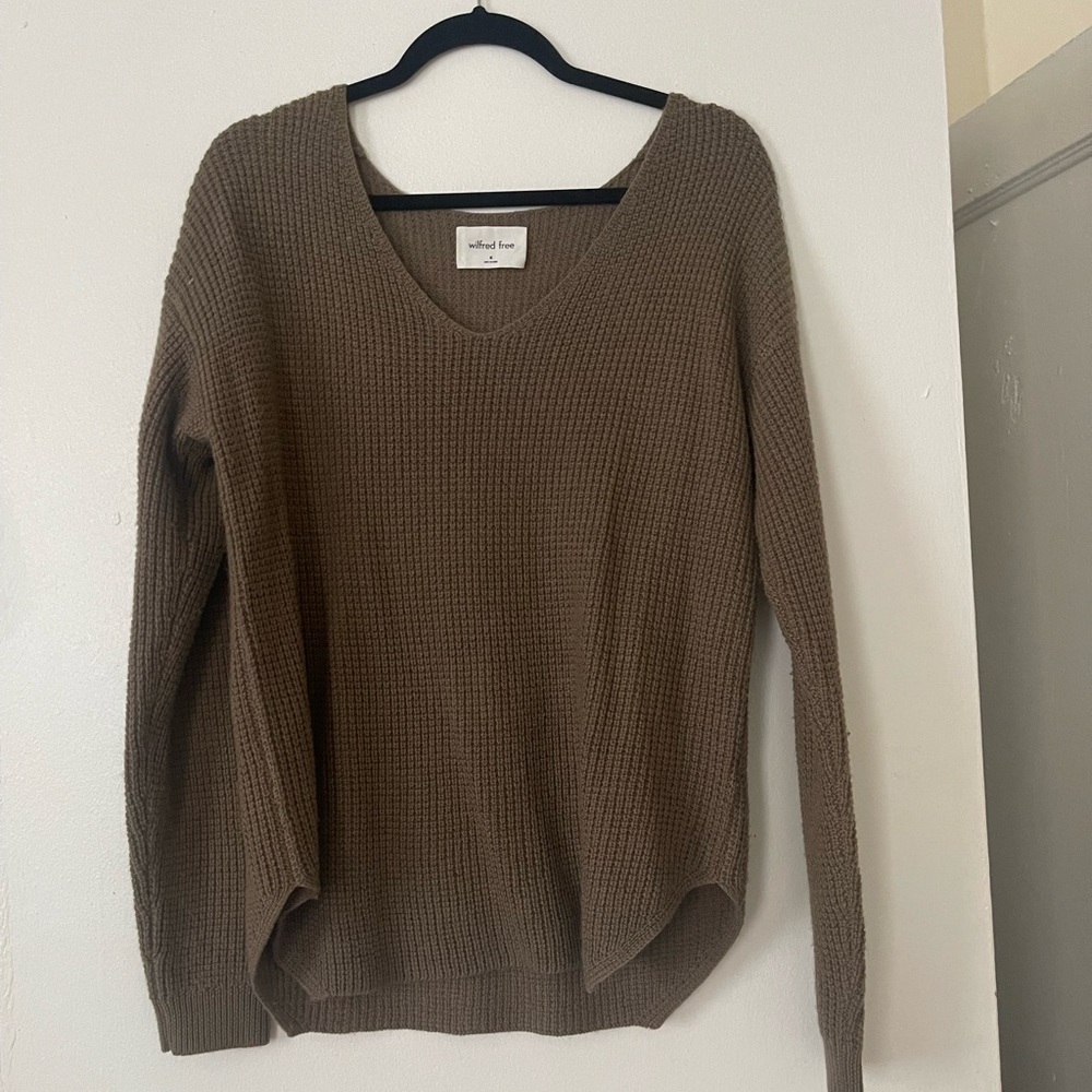 Brown Aritzia Urban Outfitters Sweater